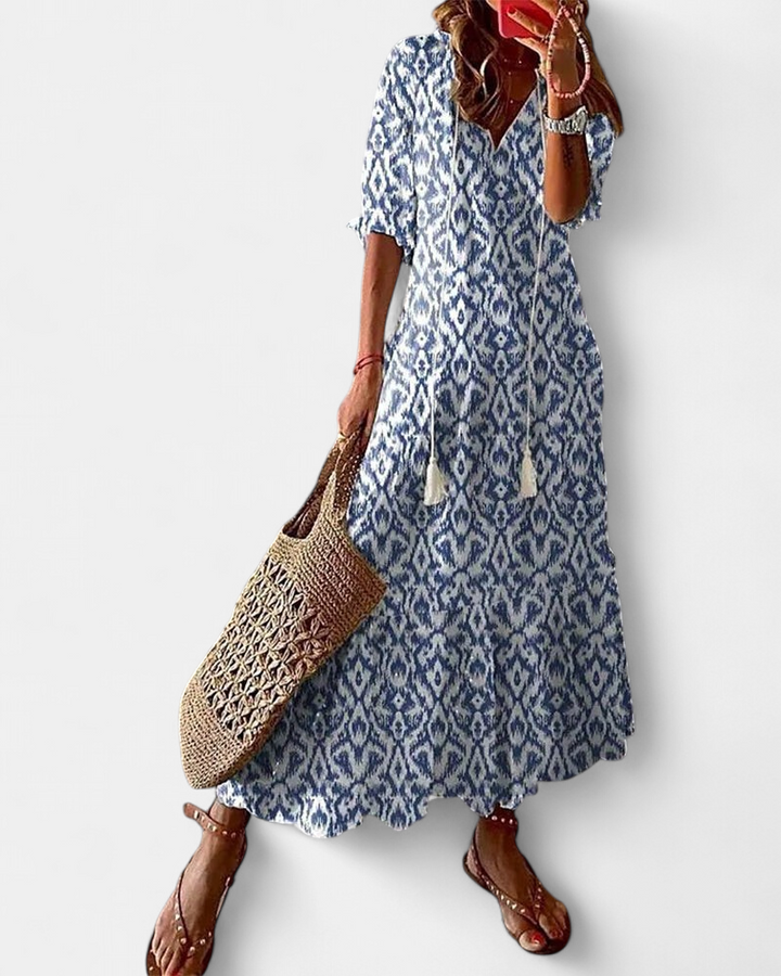 CASSIA | Boho Tummy Coverage Dress