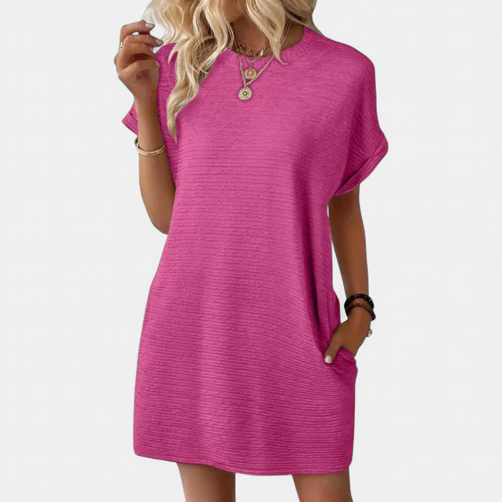 PAVIA | Relaxed Pocket Mini Dress