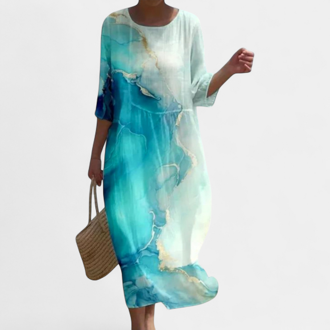 SHAE | Elegant Floral Maxi Dress