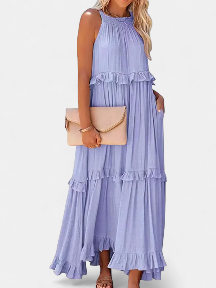 CHERRY | Flow & Flutter Maxi Dress