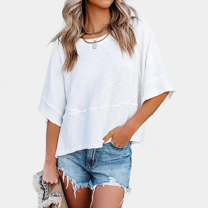 BEXLEY | Relaxed Batwing Sleeve T-Shirt