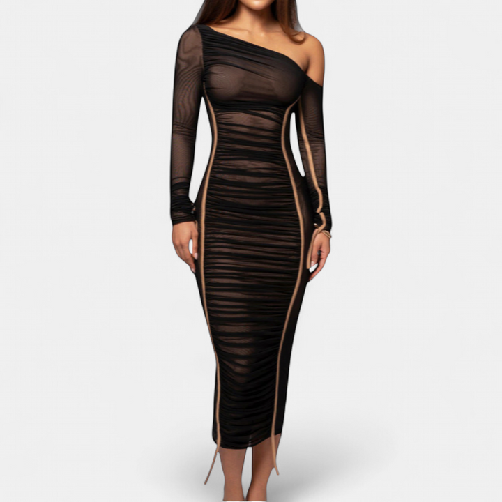 JAYCEE | Elegant Long Sleeve Bodycon Dress