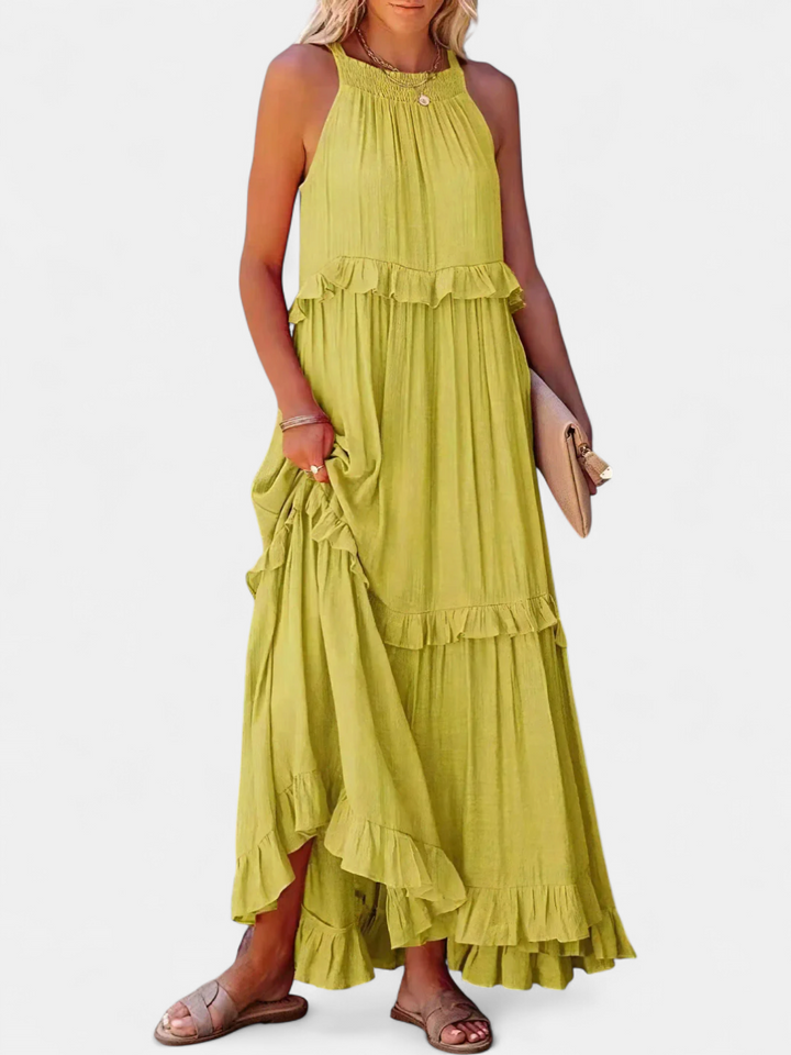 CHERRY | Flow & Flutter Maxi Dress