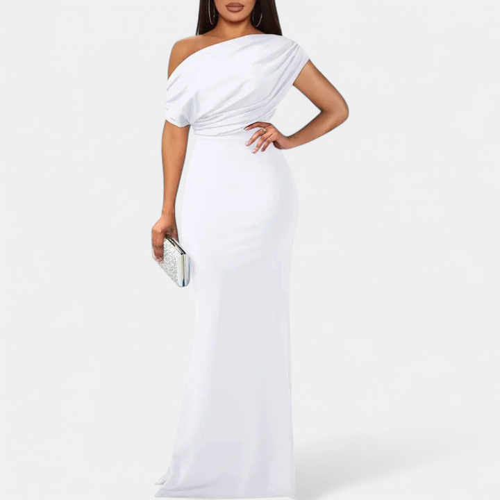 ROSELYN | Elegant Off-Shoulder Bodycon Evening Gown