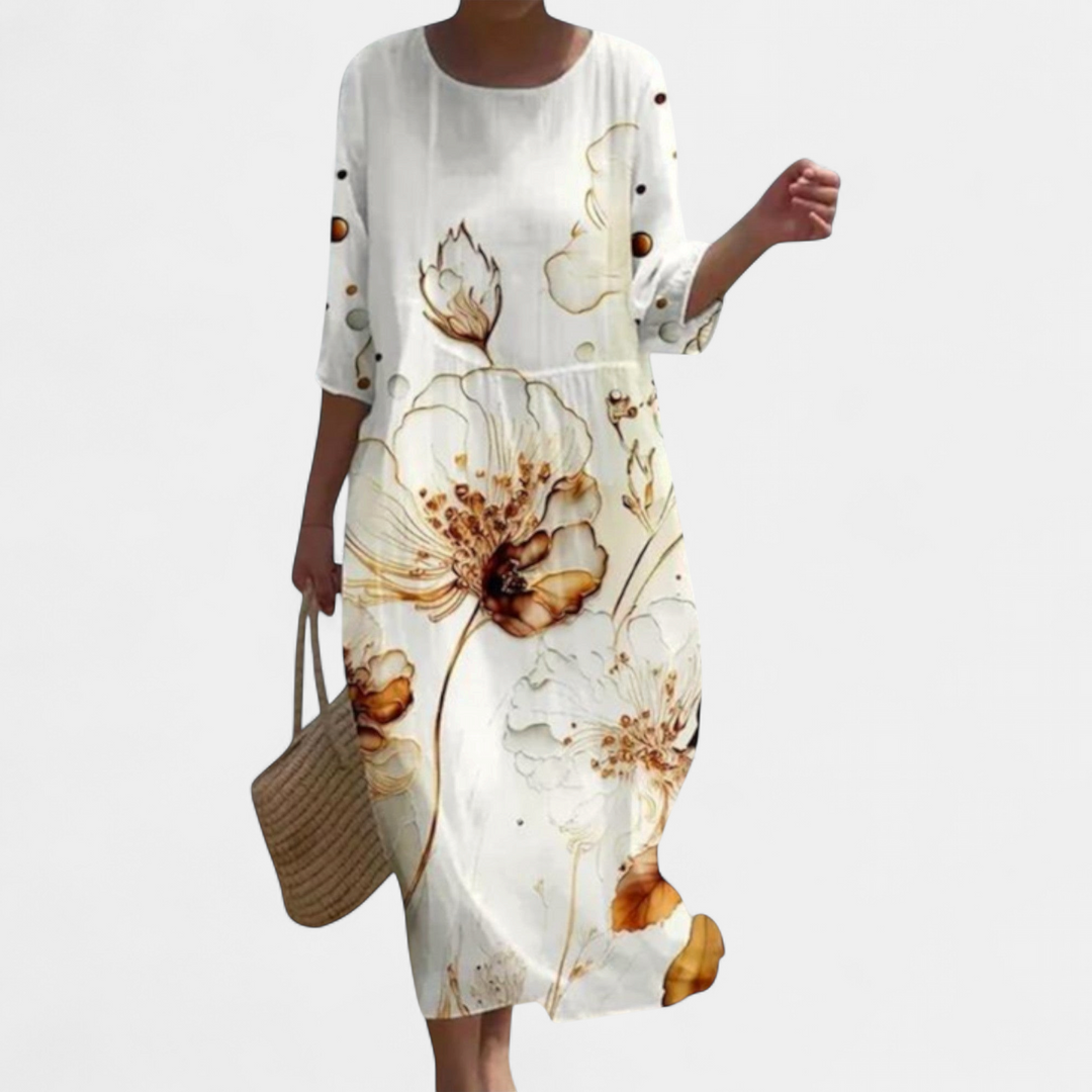 SHAE | Elegant Floral Maxi Dress