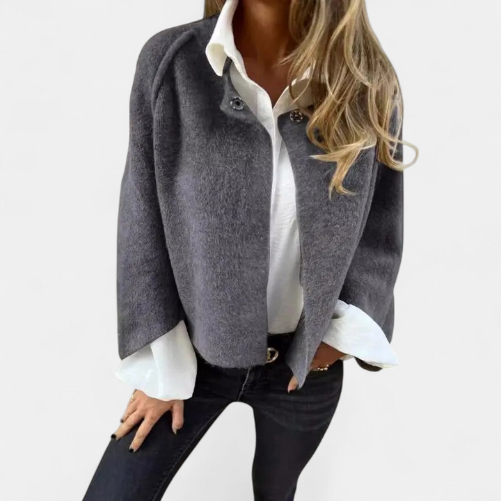 TESS | Modern Wool Cardigan