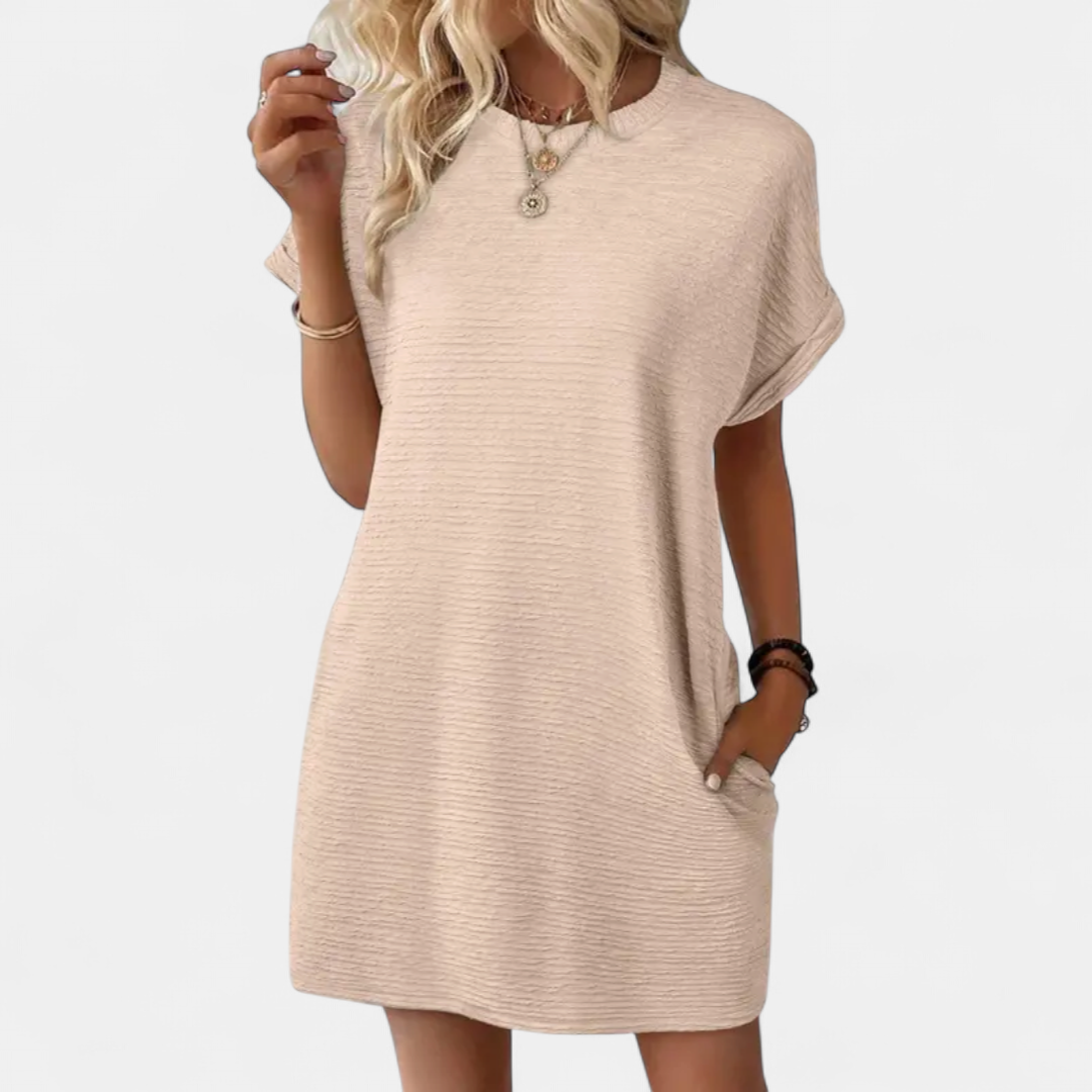 PAVIA | Relaxed Pocket Mini Dress