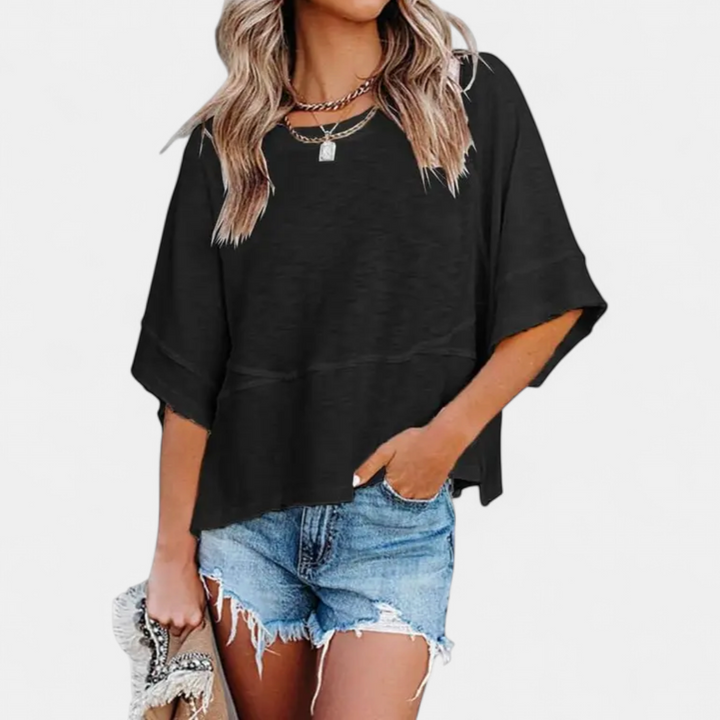 BEXLEY | Relaxed Batwing Sleeve T-Shirt