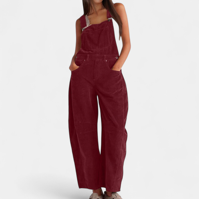 ROSALYN | Effortless Wide Leg Overalls Jumpsuit