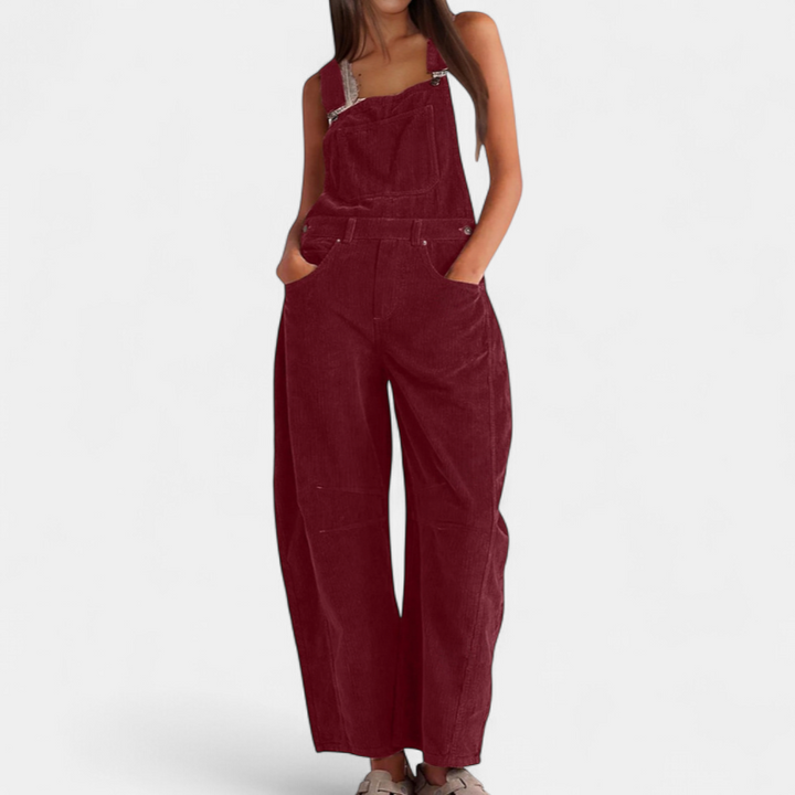 ROSALYN | Effortless Wide Leg Overalls Jumpsuit