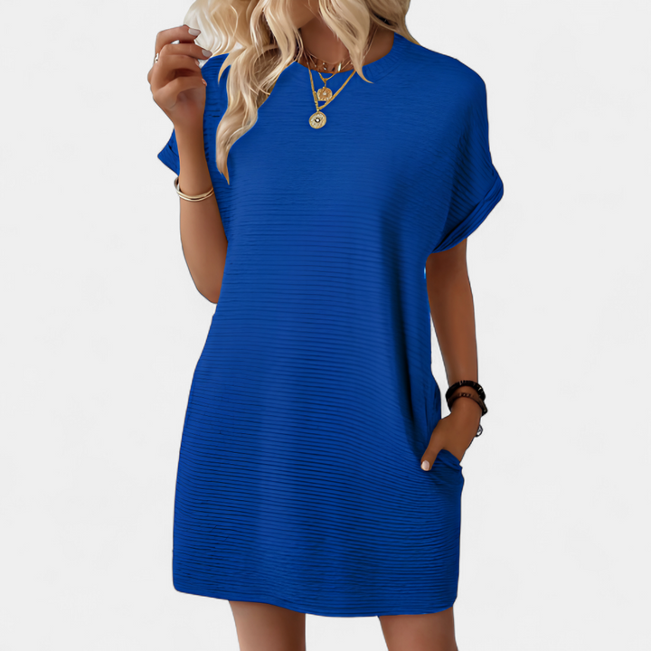 PAVIA | Relaxed Pocket Mini Dress