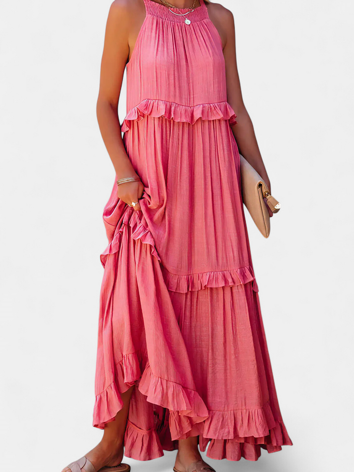CHERRY | Flow & Flutter Maxi Dress