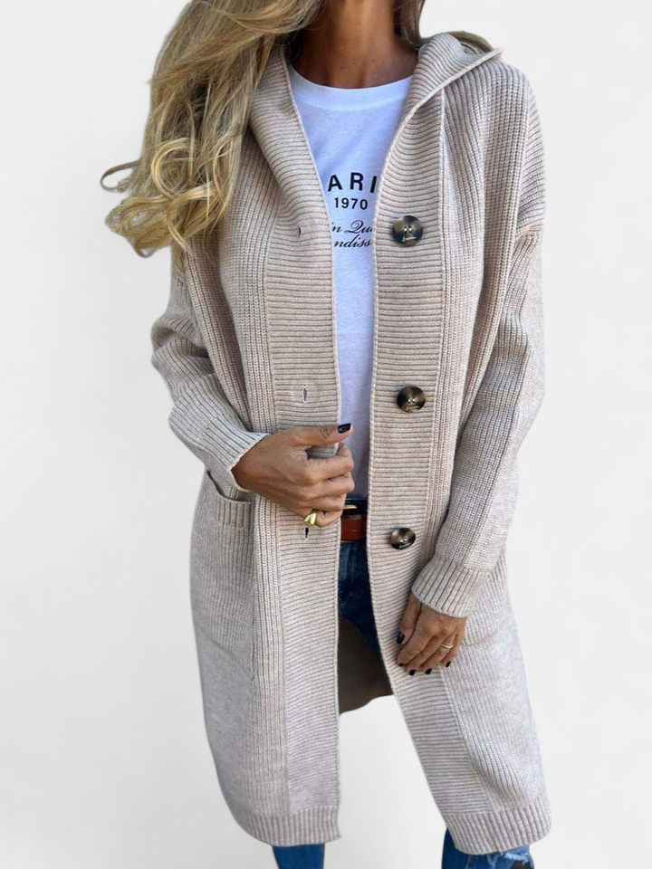 VERONICA | Chic Long Knit Cardigan