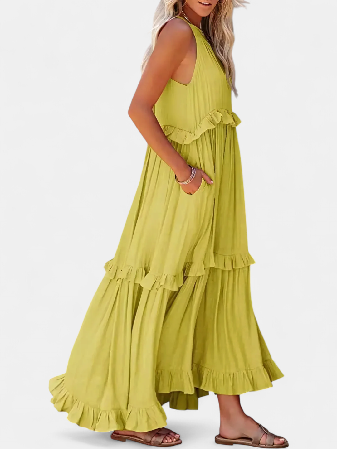 CHERRY | Flow & Flutter Maxi Dress