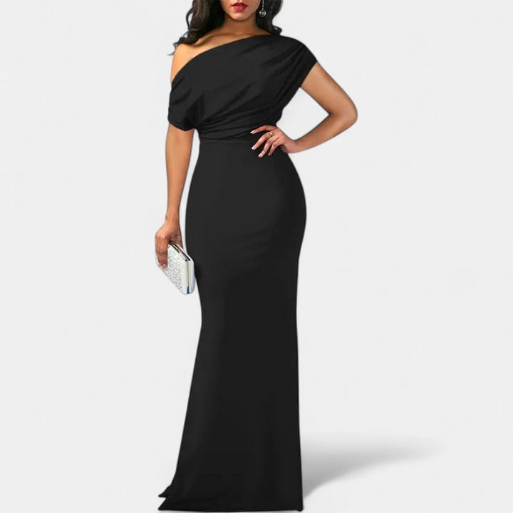 ROSELYN | Elegant Off-Shoulder Bodycon Evening Gown