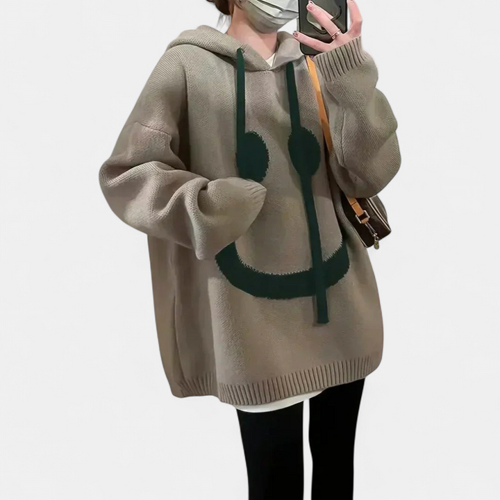 SMILEY | Cozy Oversized Hoodie