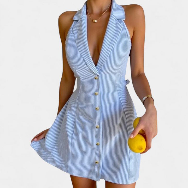 ISADORA | Tied Bow-Back Vacation Dress