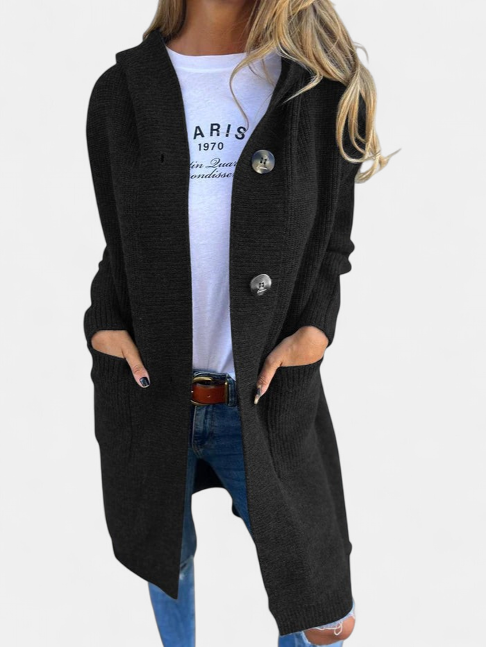 VERONICA | Chic Long Knit Cardigan