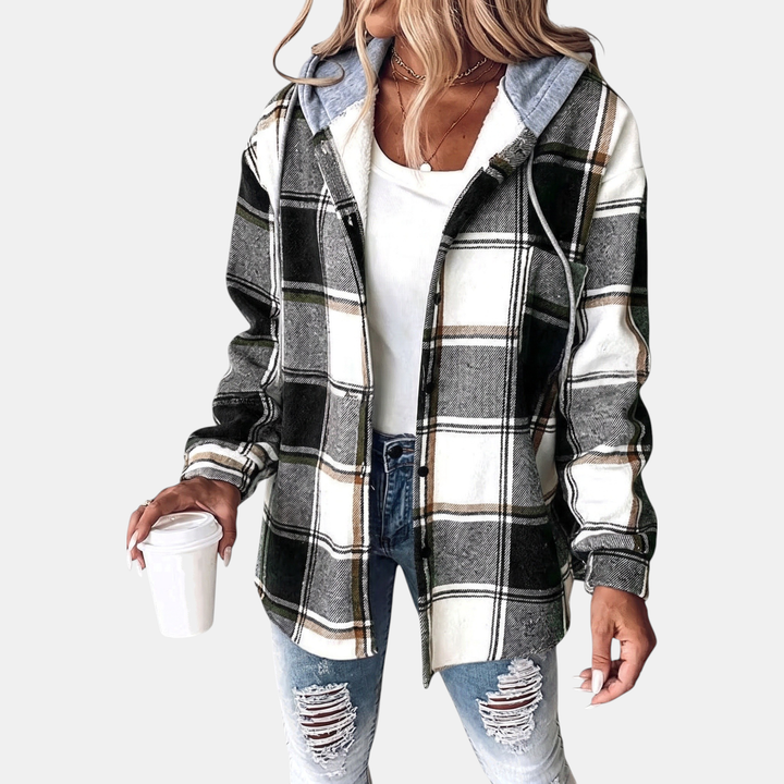 Black Khaki Plaid