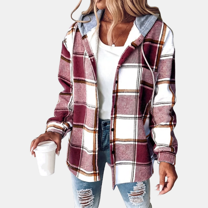 Brick Red Plaid