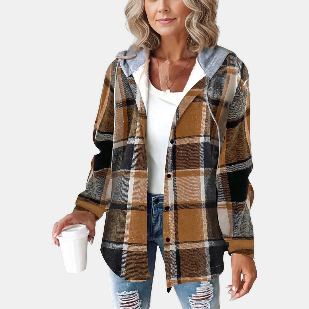 Dark Brown Plaid