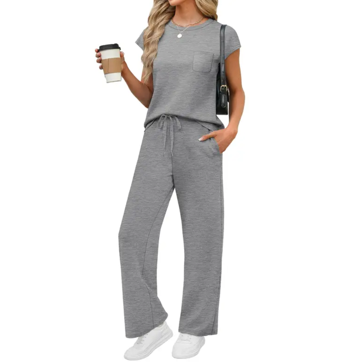 HARLIE | Relaxed Cap Sleeve Lounge Set