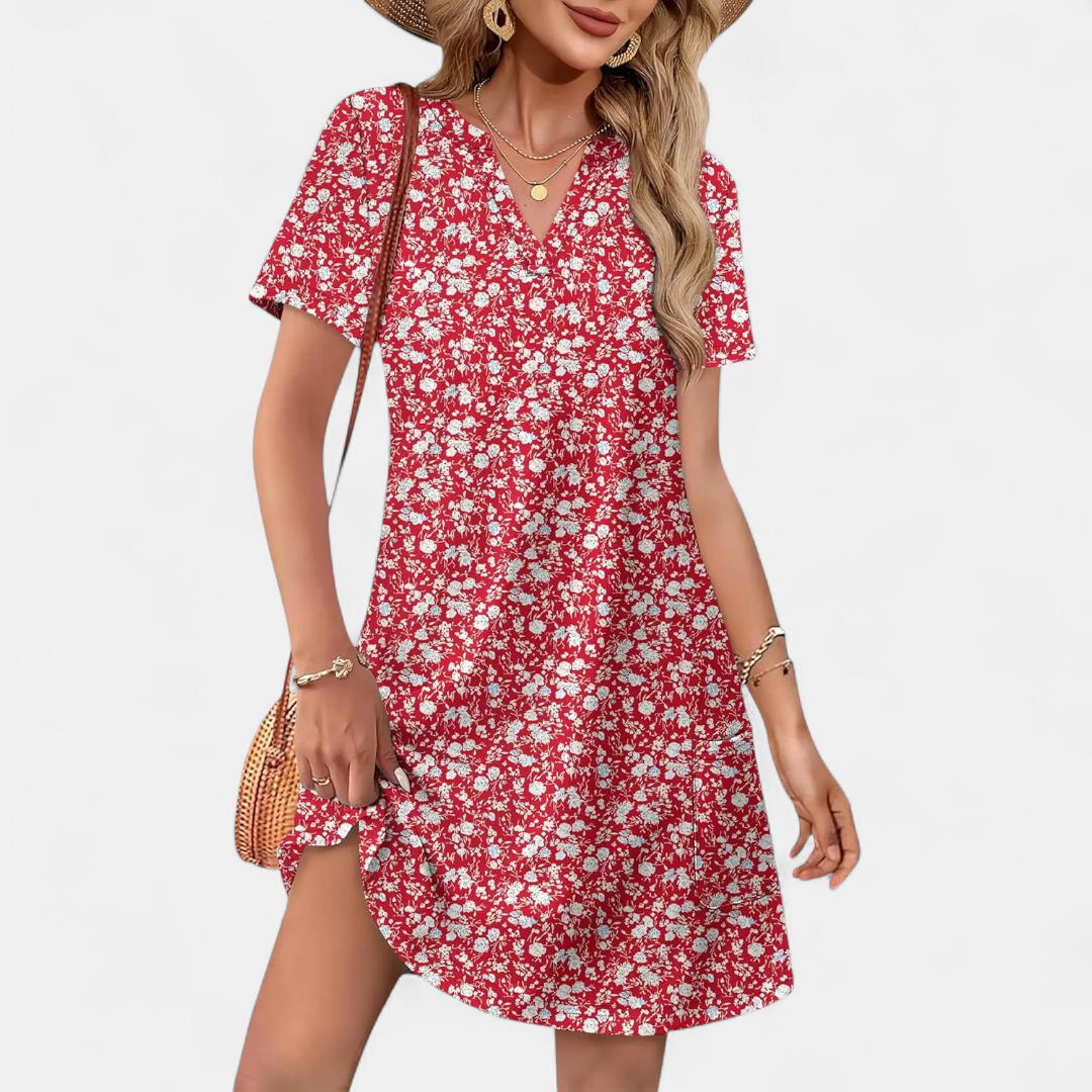 Red-White Floral