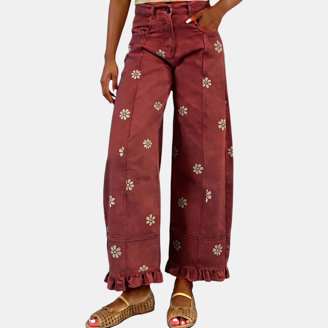 Rose Red Floral
