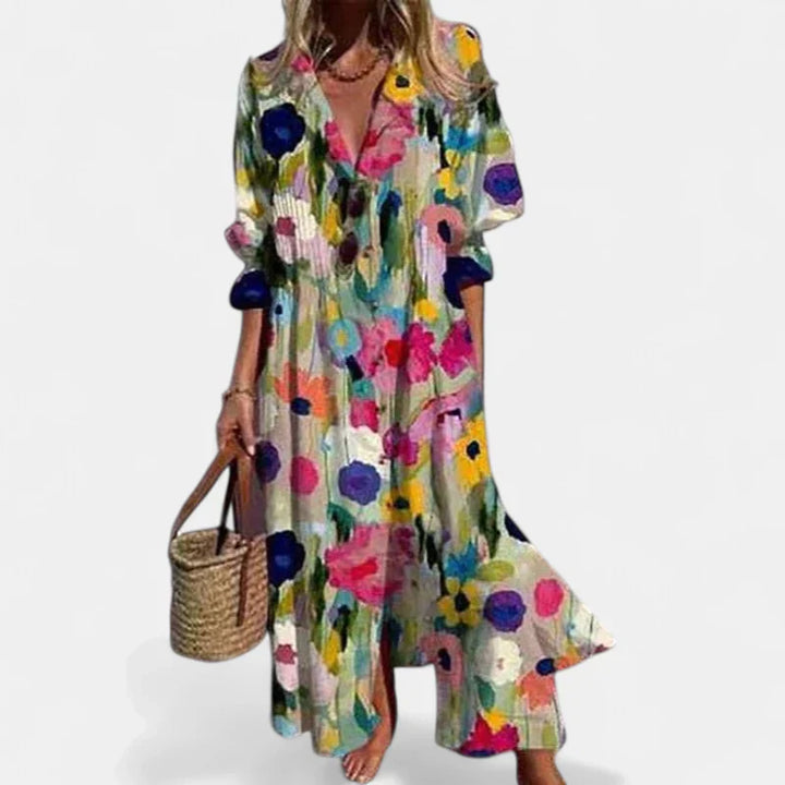 MELISSA | Chic Boho Maxi Dress