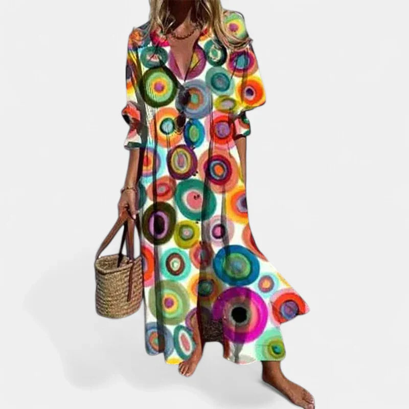 MELISSA | Chic Boho Maxi Dress
