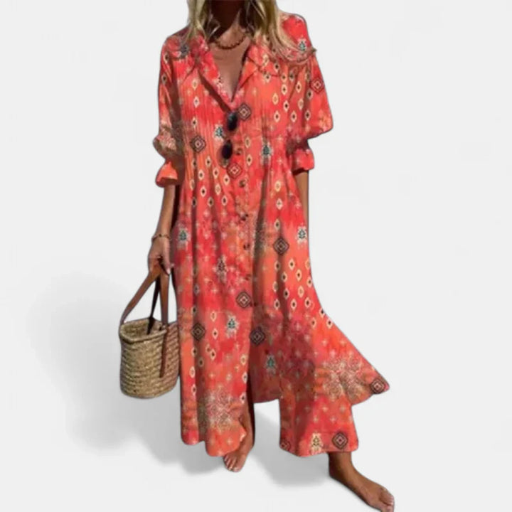 MELISSA | Chic Boho Maxi Dress