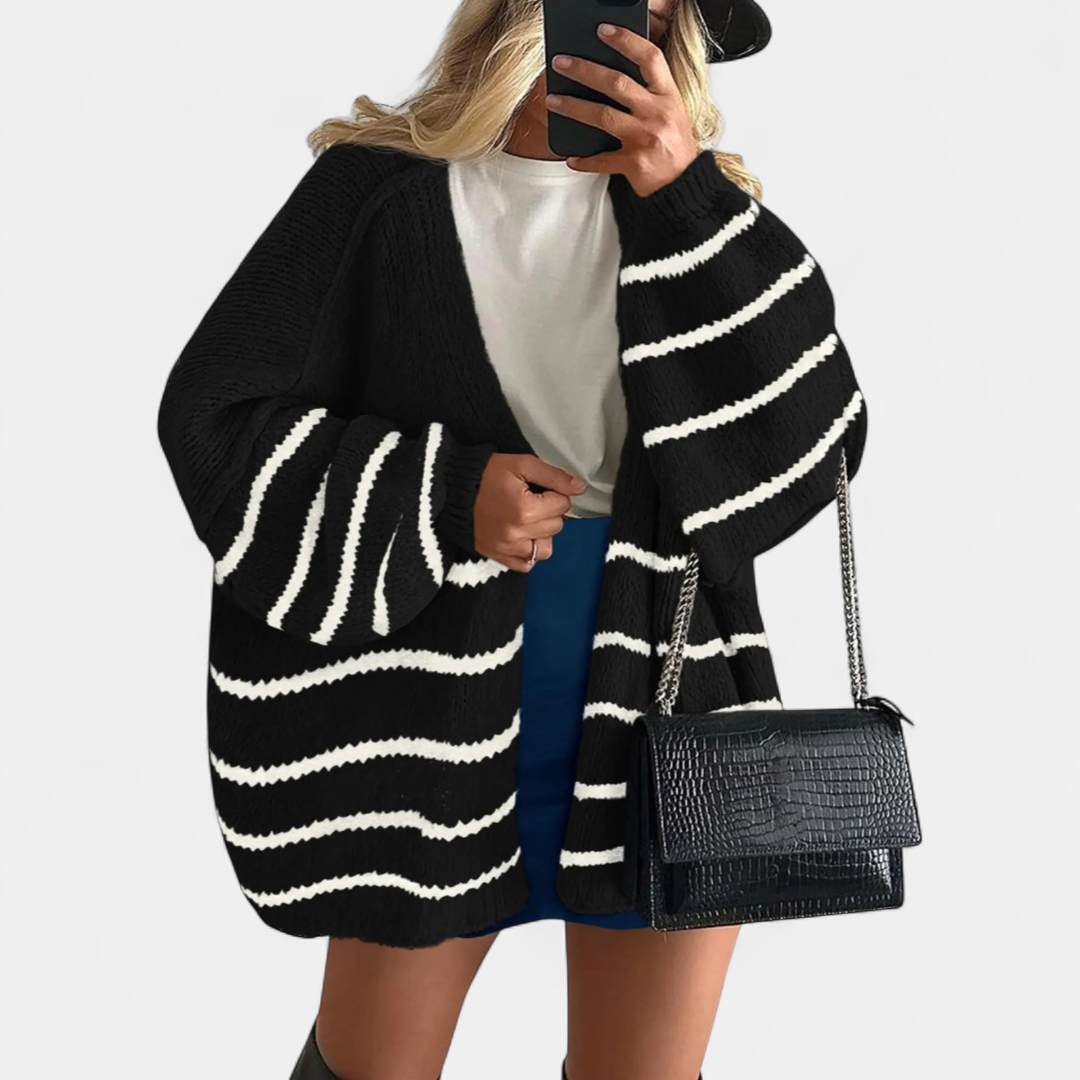 FRANNIE™ – Cozy Relaxed-Fit Knit Cardigan