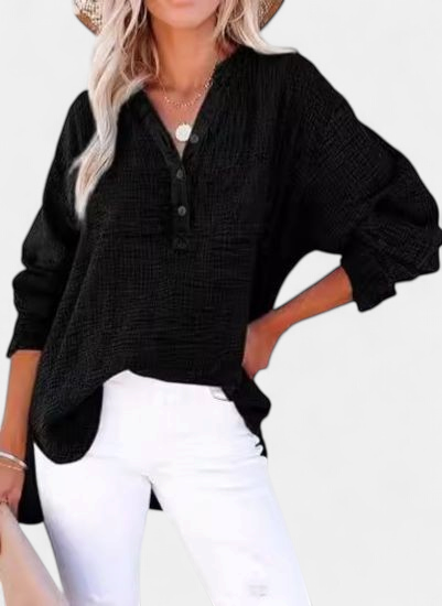 AYLA | Casual V-Neck Blouse