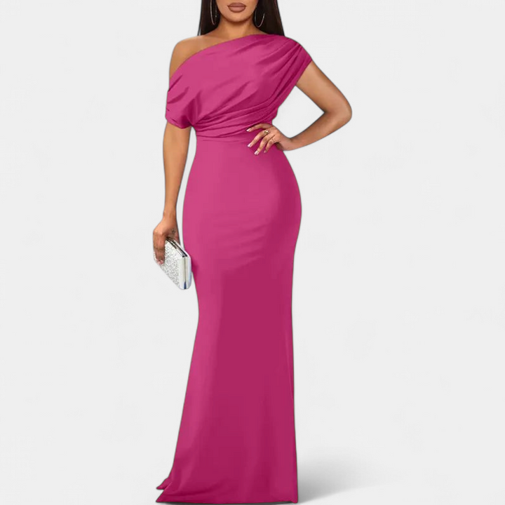 ROSELYN | Elegant Off-Shoulder Bodycon Evening Gown