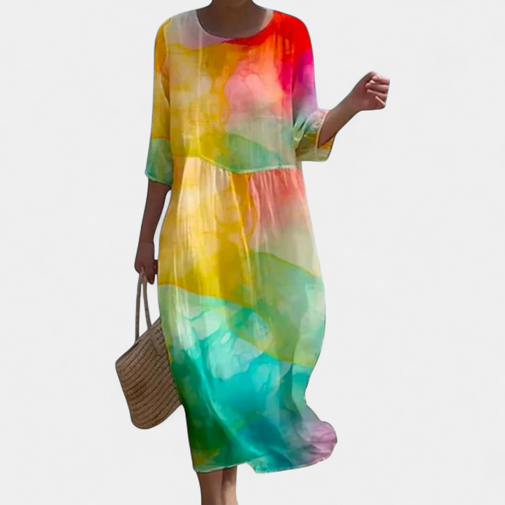 SHAE | Elegant Floral Maxi Dress