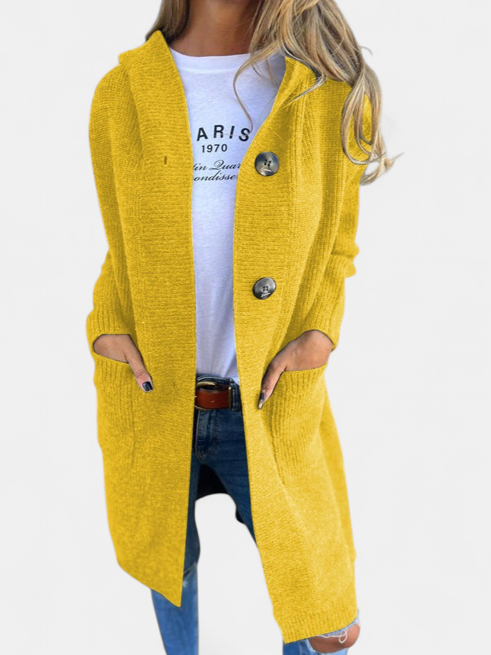 VERONICA | Chic Long Knit Cardigan