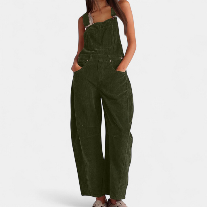 ROSALYN | Effortless Wide Leg Overalls Jumpsuit