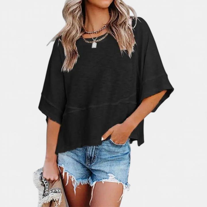 BLOSSOM | Relaxed Flare Sleeve Blouse