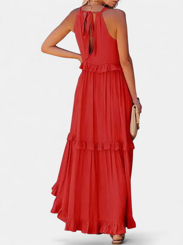 CHERRY | Flow & Flutter Maxi Dress