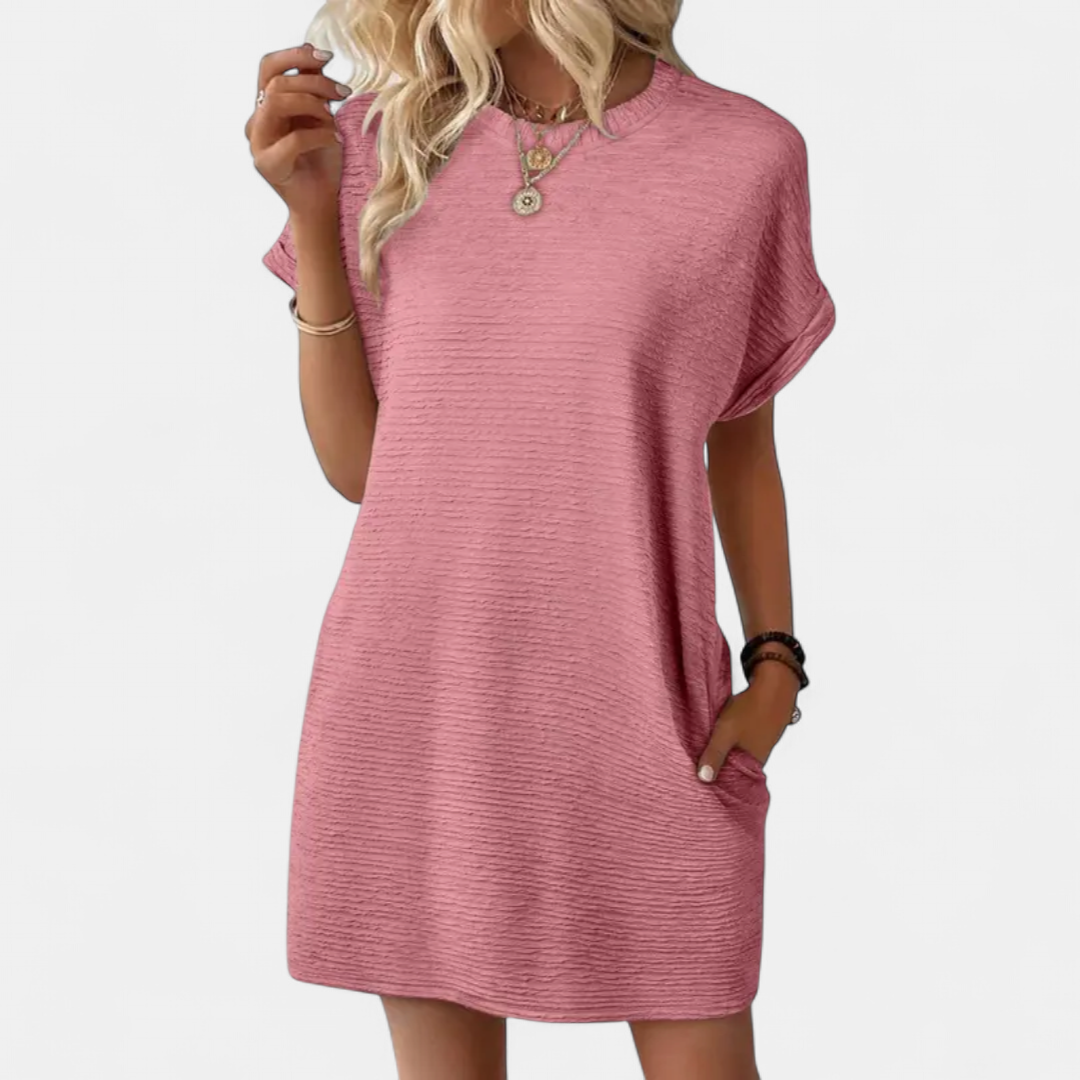 PAVIA | Relaxed Pocket Mini Dress