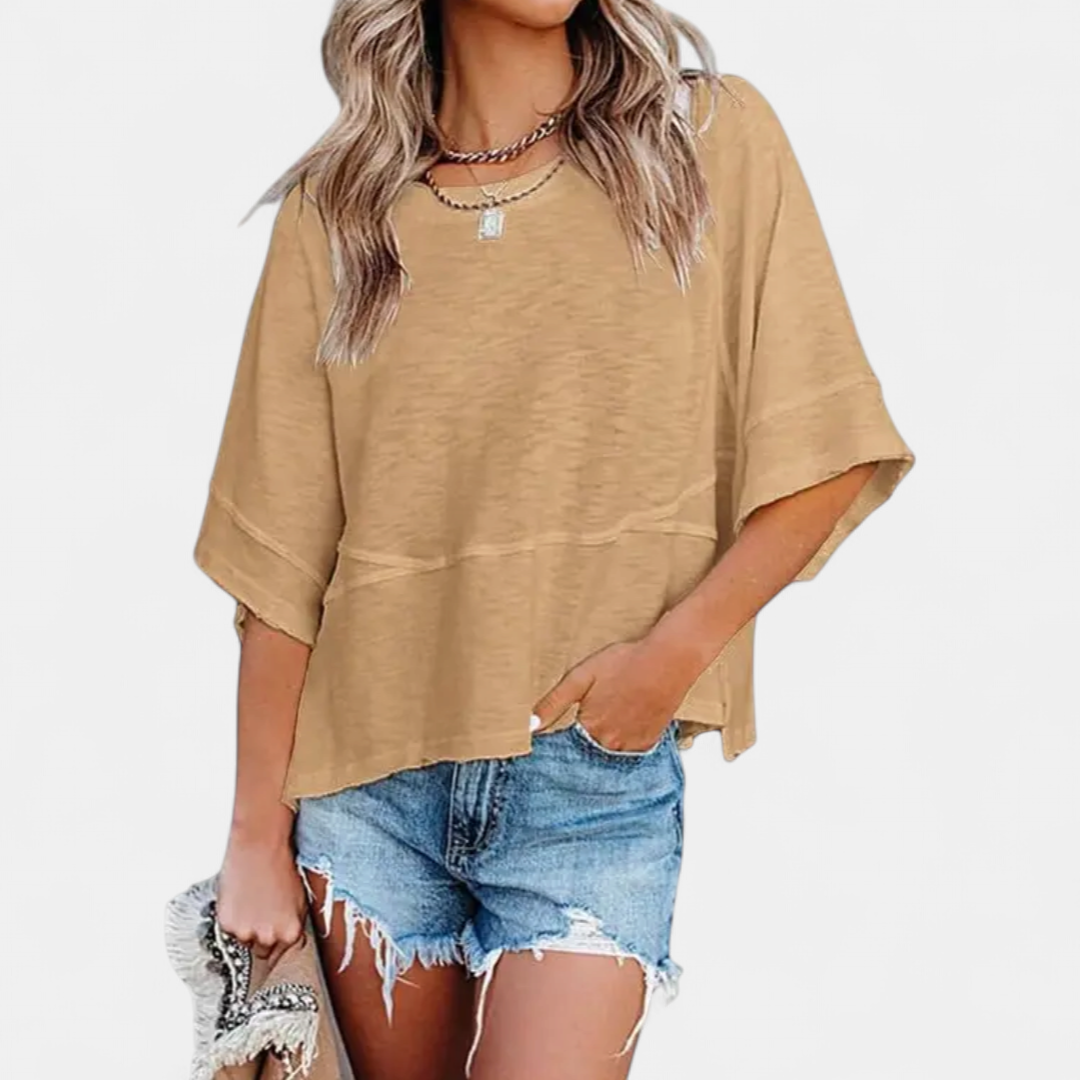 BEXLEY | Relaxed Batwing Sleeve T-Shirt