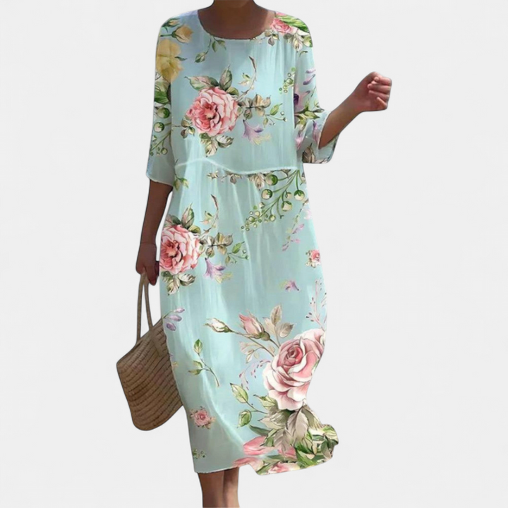 SHAE | Elegant Floral Maxi Dress