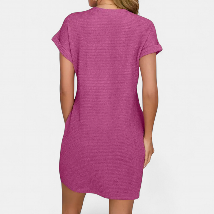 PAVIA | Relaxed Pocket Mini Dress