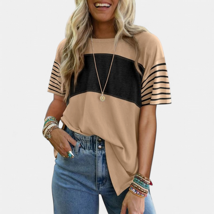 LENIX | Everyday Breathable Stripe Crewneck