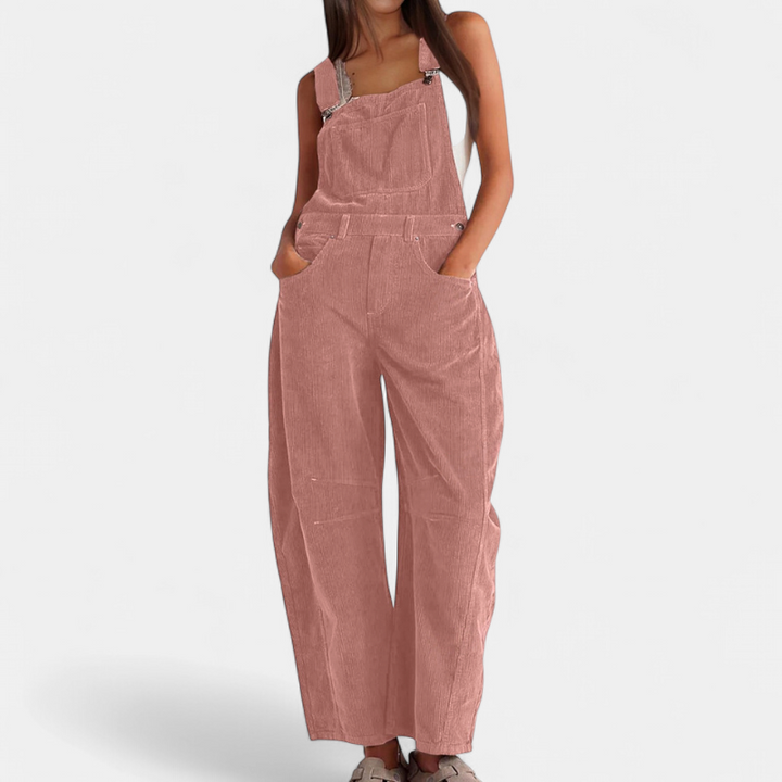 ROSALYN | Effortless Wide Leg Overalls Jumpsuit