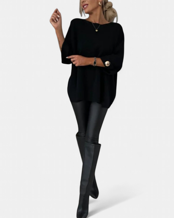 LOTTIE | Cosy Buttoned Pullover