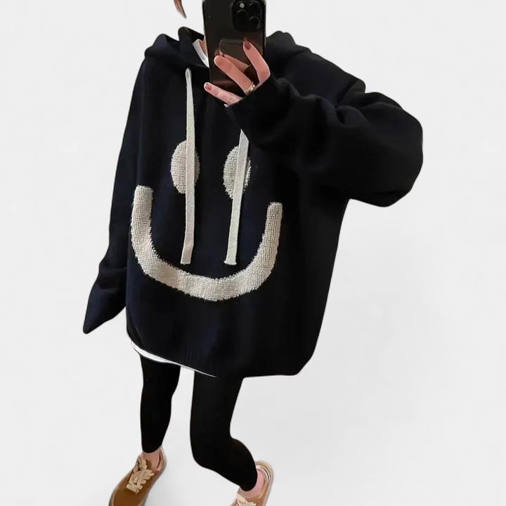 SMILEY | Cozy Oversized Hoodie