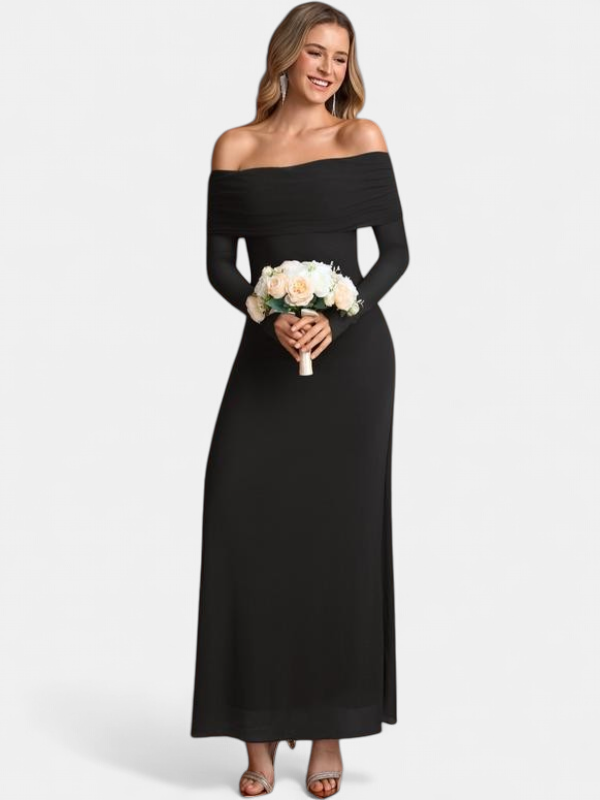 THEA | Off The Shoulder Ruched Sequin Bodycon Dress for Parties