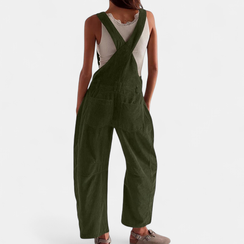 ROSALYN | Effortless Wide Leg Overalls Jumpsuit