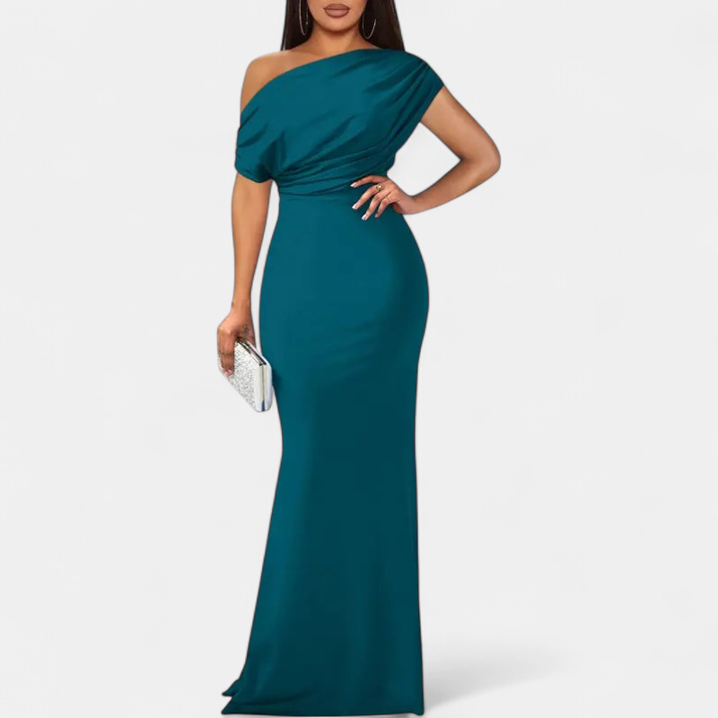 ROSELYN | Elegant Off-Shoulder Bodycon Evening Gown